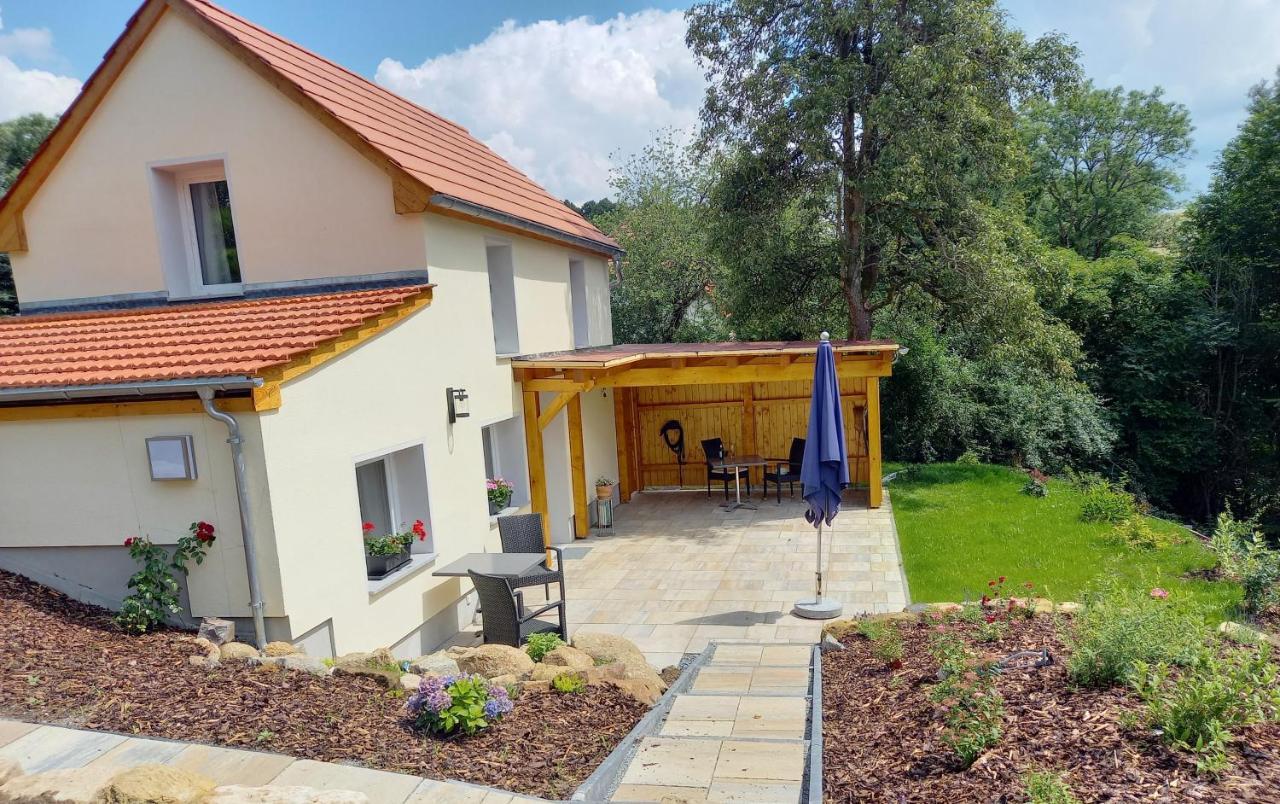 Ferienhaus Richtermuehle Зебниц Экстерьер фото